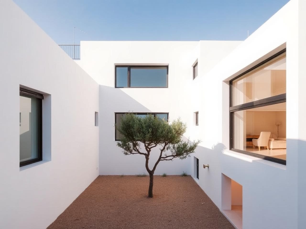 Villa contemporaine tunisienne