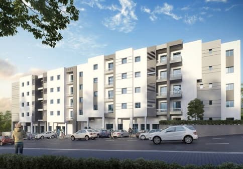 Résidence « VAGA 1 » R+4 — 59 Appartements + 8 Locaux de Commerce